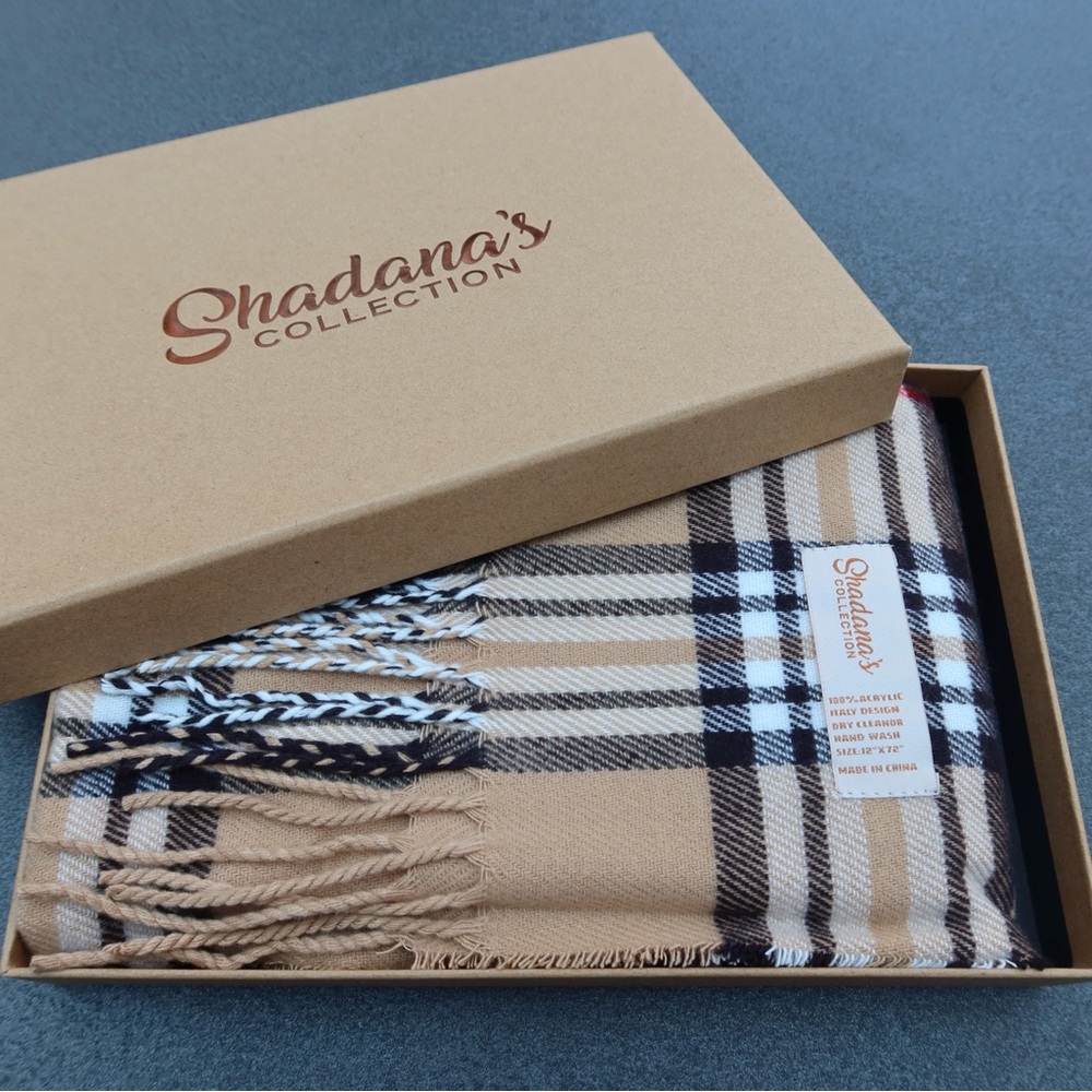 Classic Scarf cashmere feels, 100% Viscosa - Picture 5 of 5